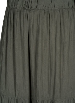 Zizzi Dluga spódnica z gumka w pasie, Thyme, Packshot image number 2