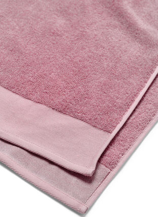 Zizzi Cotton terry towel, Deauville Mauve, Packshot image number 3