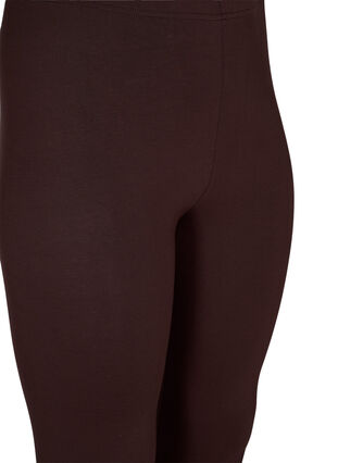 Zizzi Legginsy z wiskozy w stylu basic, Coffee Bean, Packshot image number 2