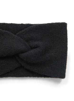 Zizzi Knitted headband, Black, Packshot image number 2