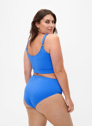 Góra od bikini w panterke, Palace Blue, Model