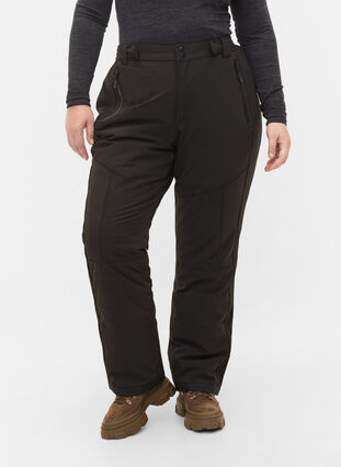 Zizzi Ski trousers, Black, Model image number 2