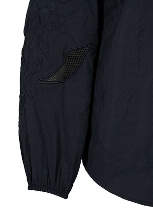 Zizzi Bluzka z modalu TENCEL™ z haftowanymi detalami, Black, Packshot image number 3