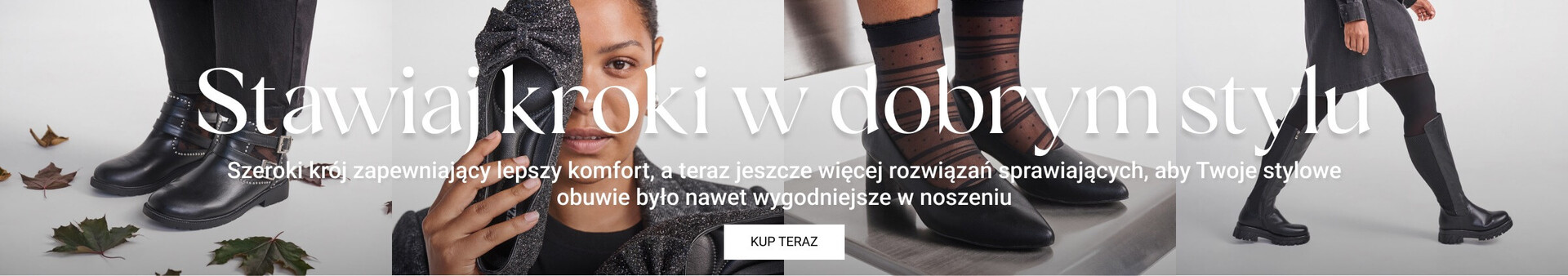 Buty damskie na szeroką stopę - Szerokie Buty - Zizzi